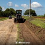 Gobierno de Beto Granados mejora caminos rurales en los ejidos Ranchitos y Vanguardia