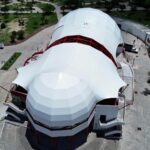 Concha Acústica del Parque Olímpico vuelve a brillar con los trabajos de rehabilitación del Gobierno de Beto Granados tras 13 años de abandono