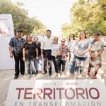 Cumple Beto Granados con vecinos de la Alberto Carrera Torres; arranca pavimentación de calle Ingenieros